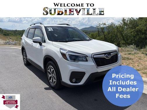 Crystal White Pearl 2021 Subaru Forester Premium