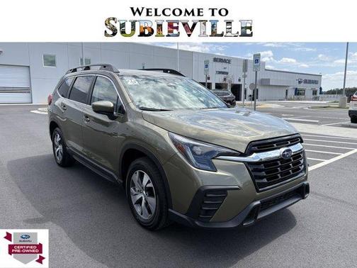 Autumn Green Metallic 2025 Subaru Ascent Premium