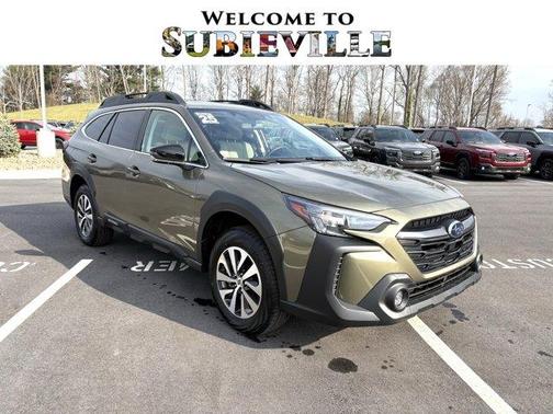 Autumn Green Metallic 2025 Subaru Outback Premium