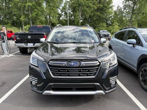 Crystal Black Silica 2023 Subaru Forester Touring