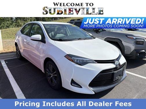 Super White 2018 Toyota Corolla LE