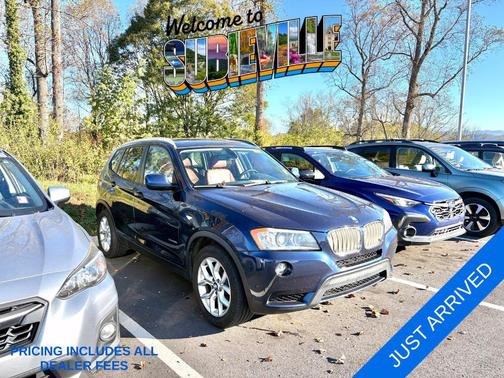 Deep Sea Blue Metallic 2011 BMW X3 xDrive35i
