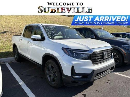 Platinum White Pearl 2023 Honda Ridgeline RTL-E