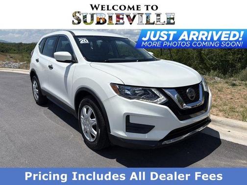 Glacier White 2020 Nissan Rogue S