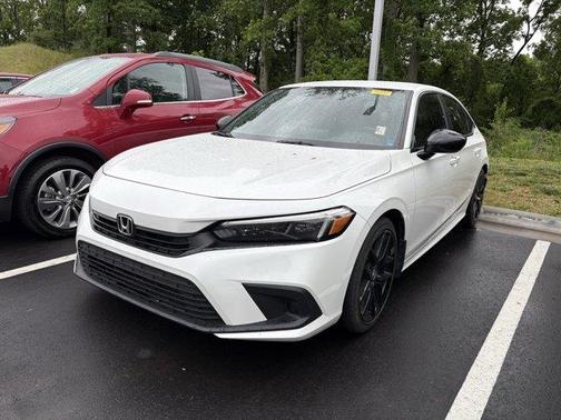 Platinum White Pearl 2022 Honda Civic Sport
