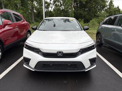Platinum White Pearl 2022 Honda Civic Sport