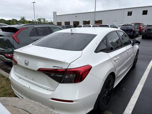 Platinum White Pearl 2022 Honda Civic Sport