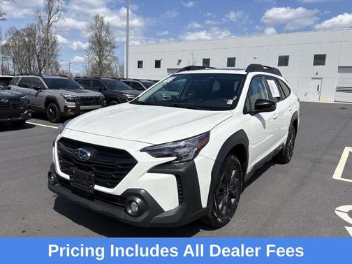 Crystal White Pearl 2025 Subaru Outback Onyx Edition