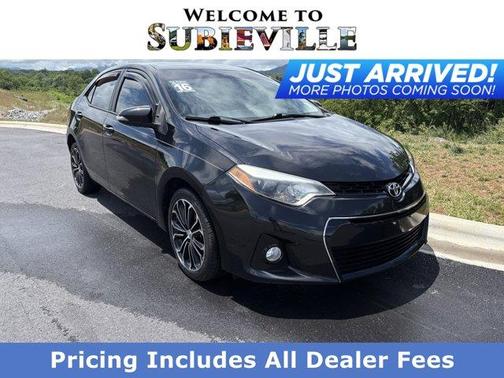 Black Sand Pearl 2016 Toyota Corolla S Plus