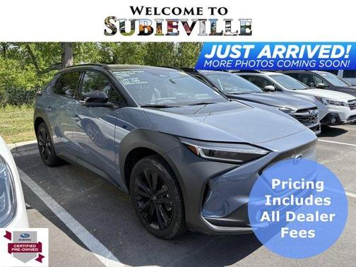 Gray Pearl 2025 Subaru Solterra Touring Onyx Edition