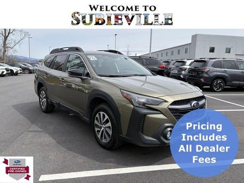 Autumn Green Metallic 2025 Subaru Outback Premium
