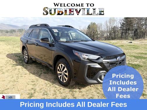 Crystal Black Silica 2025 Subaru Outback Premium