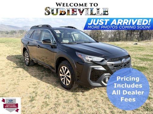 Crystal Black Silica 2025 Subaru Outback Premium