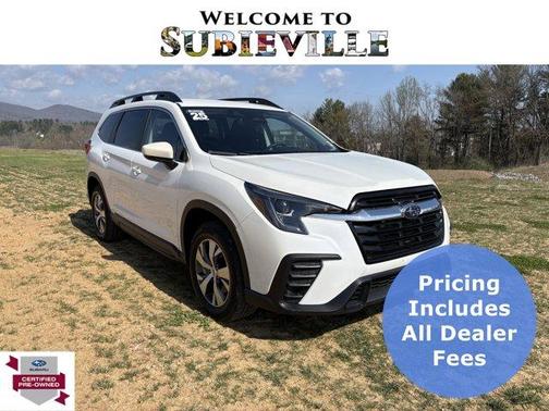 Crystal White Pearl 2025 Subaru Ascent Premium