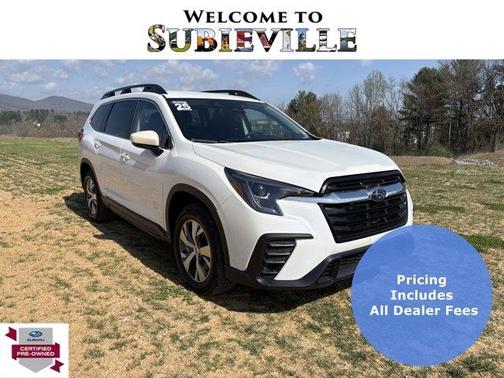 Crystal White Pearl 2025 Subaru Ascent Premium