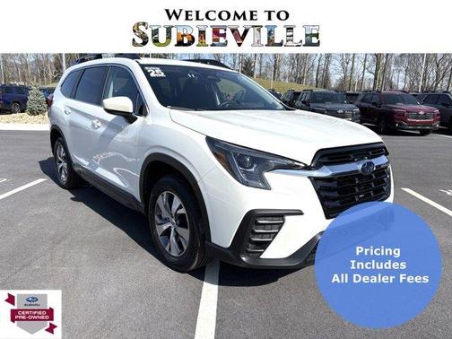 Crystal White Pearl 2025 Subaru Ascent Premium