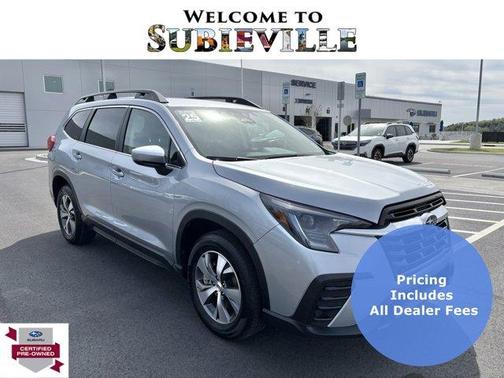 Ice Silver Metallic 2025 Subaru Ascent Premium
