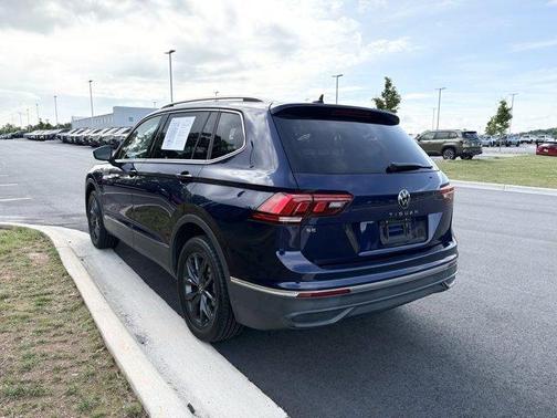 Atlantic Blue 2022 Volkswagen Tiguan 2.0T SE