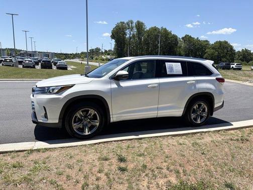 Blizzard Pearl 2019 Toyota Highlander Limited Platinum