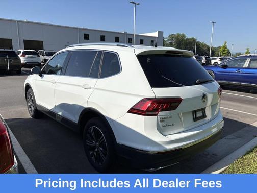 Pure White 2019 Volkswagen Tiguan 2.0T SEL