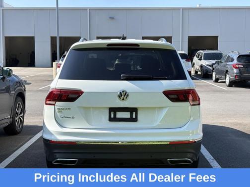 Pure White 2019 Volkswagen Tiguan 2.0T SEL