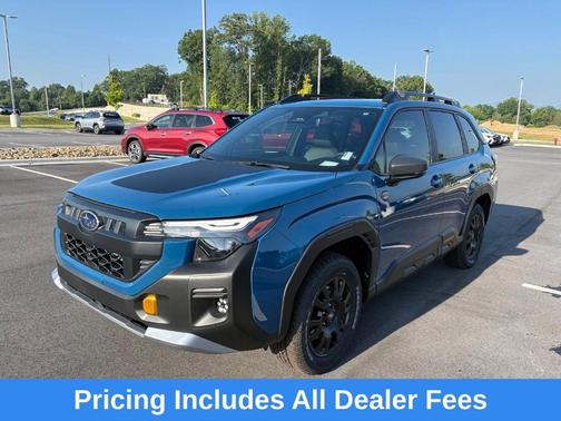 Blue 2026 Subaru Forester Wilderness