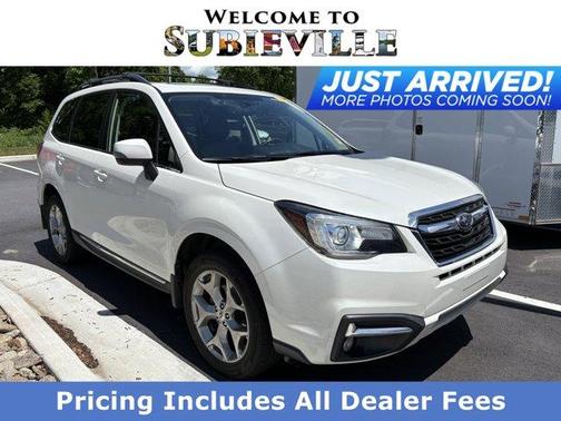 Crystal White Pearl 2018 Subaru Forester 2.5i Touring