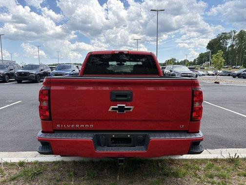 Red 2017 Chevrolet Silverado 1500 LT