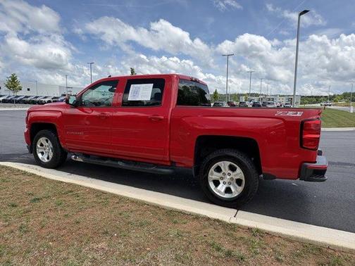 Red 2017 Chevrolet Silverado 1500 LT