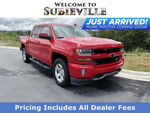 Red 2017 Chevrolet Silverado 1500 LT