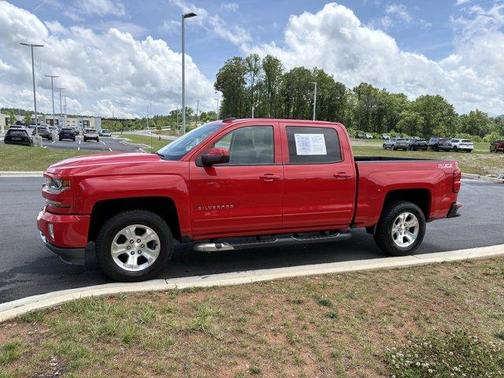 Red 2017 Chevrolet Silverado 1500 LT