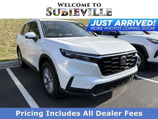 Platinum White 2024 Honda CR-V EX-L