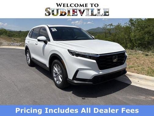 Platinum White 2024 Honda CR-V EX-L