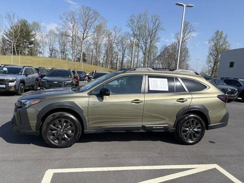 Autumn Green Metallic 2025 Subaru Outback Onyx Edition