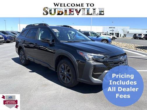 Crystal Black Silica 2025 Subaru Outback Onyx Edition