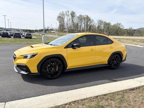 Yellow 2026 Subaru WRX tS
