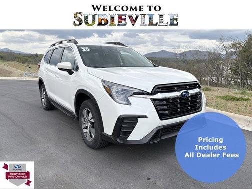 Crystal White Pearl 2025 Subaru Ascent Premium