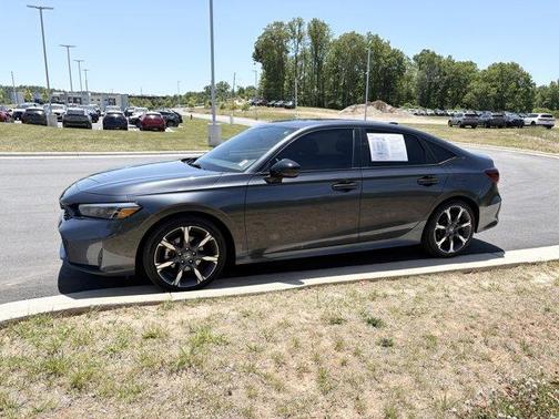 Crystal Black Pearl 2025 Honda Civic Hybrid