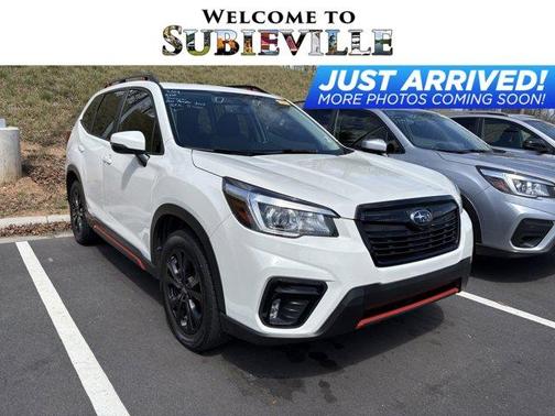 Crystal White Pearl 2020 Subaru Forester Sport