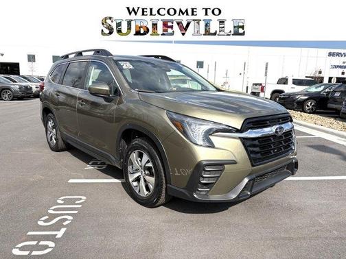 Autumn Green Metallic 2025 Subaru Ascent Premium