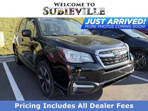 Crystal Black Silica 2017 Subaru Forester 2.5i Premium