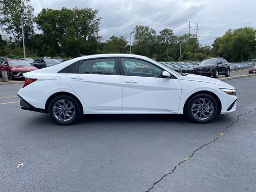 Serenity White 2026 Hyundai ELANTRA HEV Blue