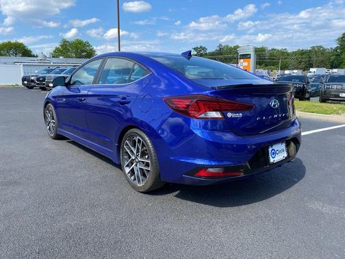 Intense Blue 2019 Hyundai ELANTRA Sport