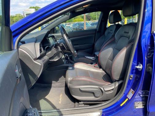 Intense Blue 2019 Hyundai ELANTRA Sport