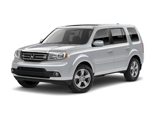 Red 2015 Honda Pilot EX-L