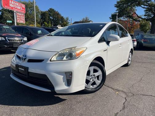 White 2012 Toyota Prius One