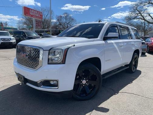 White 2015 GMC Yukon SLT