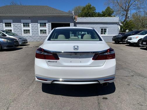 White Orchid Pearl 2016 Honda Accord EX-L