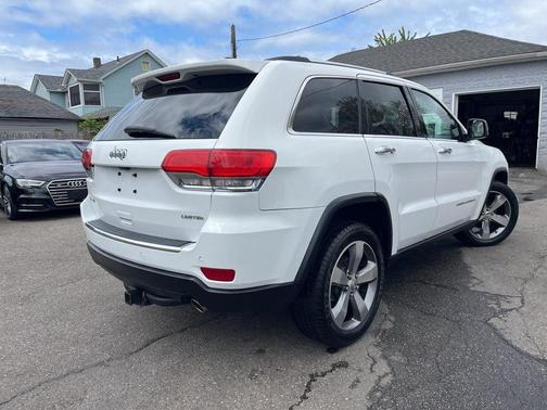 Bright White Clearcoat 2015 Jeep Grand Cherokee Limited