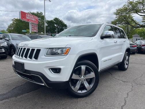 Bright White Clearcoat 2015 Jeep Grand Cherokee Limited